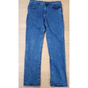 Jack Of Spades Straight Leg Jeans Mens 30x34 Quality Blue Denim Pants Stitched